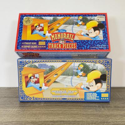 LOT 108B: NIB Walt Disney World & Disneyland Monorail Track Pieces