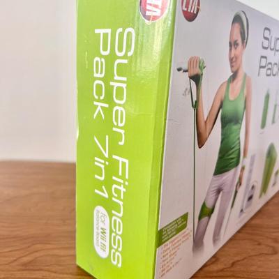 LOT 141B: Unopened Nintendo Super Fitness Pack for Wii Fit & Aerobic Step for Wii Fit