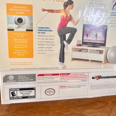 LOT 142B: Wii Fit Accessories: Dumbbells, EA Sports Active Personal Trainer & Your Shape Featuring Jenny McCarthy