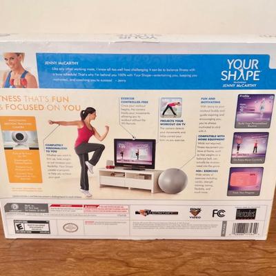 LOT 142B: Wii Fit Accessories: Dumbbells, EA Sports Active Personal Trainer & Your Shape Featuring Jenny McCarthy