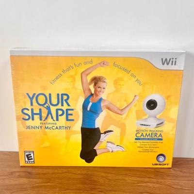 LOT 142B: Wii Fit Accessories: Dumbbells, EA Sports Active Personal Trainer & Your Shape Featuring Jenny McCarthy
