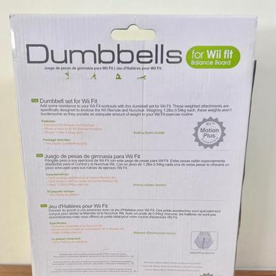LOT 142B: Wii Fit Accessories: Dumbbells, EA Sports Active Personal Trainer & Your Shape Featuring Jenny McCarthy