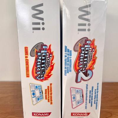 LOT 143B: Wii Dance Dance Revolution “Hottest Party”, Dance Dance Revolution “Hottest Party 2” & Universal Dance Pad