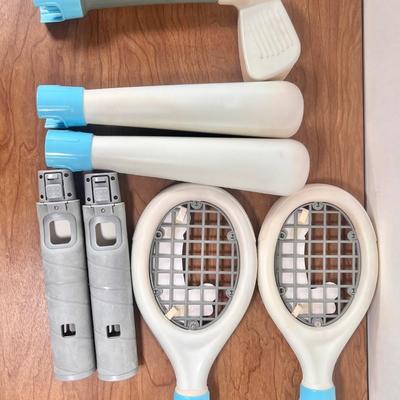 LOT 144B: Wii Sports Accessories: Bowling Ball, Nerf Sports & More