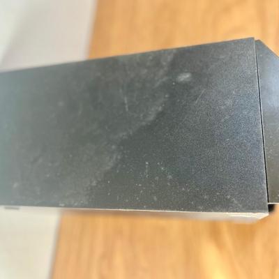 LOT 145B: Playstation Game Storage Box w/ PS1 NFL Gameday '98 & PS2 Games - Madden 2005 & 2006