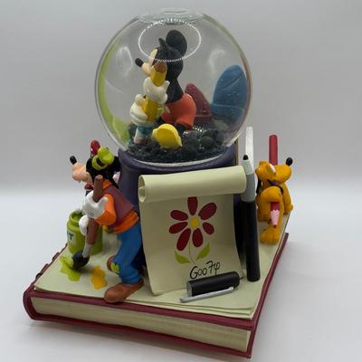 LOT 165B: Disney “Mickey Mouse March” Sketches Musical Snowglobe