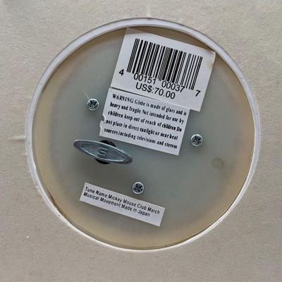 LOT 165B: Disney “Mickey Mouse March” Sketches Musical Snowglobe