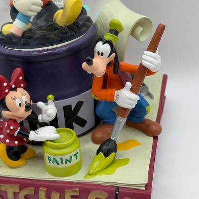 LOT 165B: Disney “Mickey Mouse March” Sketches Musical Snowglobe
