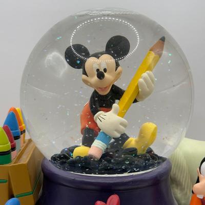 LOT 165B: Disney “Mickey Mouse March” Sketches Musical Snowglobe