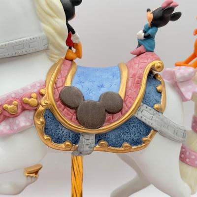 LOT 166B: 2004 Disney Lenox Animated Classics Mickey & Friends Carousel Horse