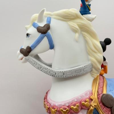 LOT 166B: 2004 Disney Lenox Animated Classics Mickey & Friends Carousel Horse