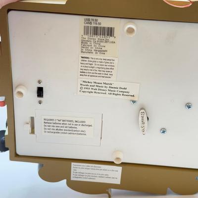 LOT 168B: Disney Mickey & Friends Comic Strip “Mickey Mouse March” Musical Snowglobe