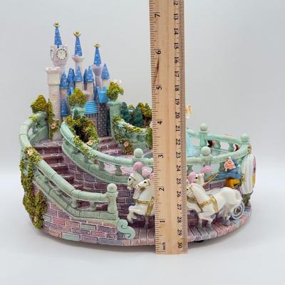 LOT 169B: Disney Cinderella & Prince Charming “So This Is Love” Musical Castle