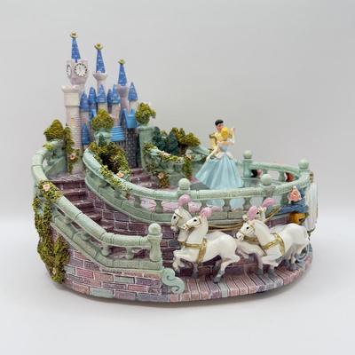 LOT 169B: Disney Cinderella & Prince Charming “So This Is Love” Musical Castle