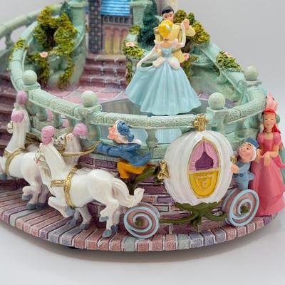 LOT 169B: Disney Cinderella & Prince Charming “So This Is Love” Musical Castle