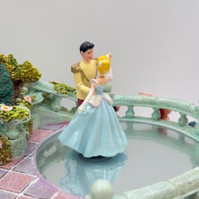 LOT 169B: Disney Cinderella & Prince Charming “So This Is Love” Musical Castle
