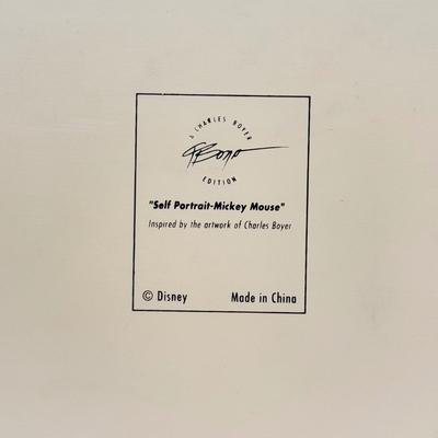 LOT 170B: Disney Charles Boyer Edition “Self Portrait-Mickey Mouse” Sculpture