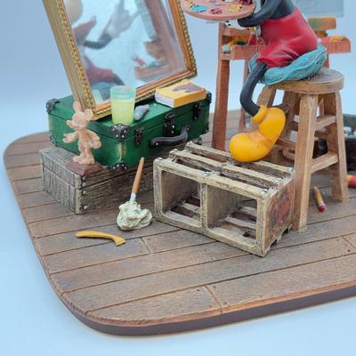 LOT 170B: Disney Charles Boyer Edition “Self Portrait-Mickey Mouse” Sculpture