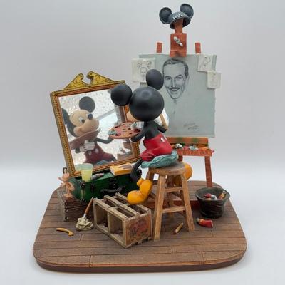 LOT 170B: Disney Charles Boyer Edition “Self Portrait-Mickey Mouse” Sculpture
