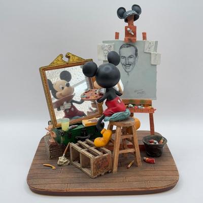 LOT 170B: Disney Charles Boyer Edition “Self Portrait-Mickey Mouse” Sculpture