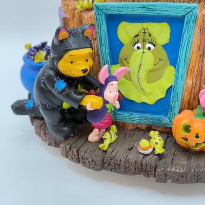 LOT 171B: Disney Winnie the Pooh Halloween “The Wonderful Thing About Tiggers” Musical Snow Globe
