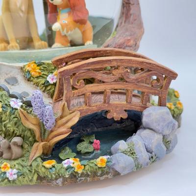 LOT 172B: Disney Lady & the Tramp “Bella Notte” Musical Snow Globe