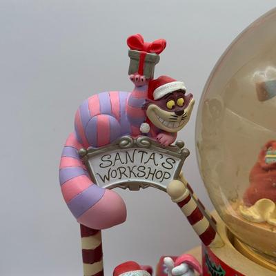 LOT 177B: Vintage Disney Character “Jingle Bells” Musical Christmas Snow Globe