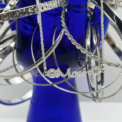 LOT 186J: Large Collection of Costume Bracelets: Chaps and More