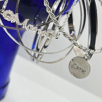 LOT 186J: Large Collection of Costume Bracelets: Chaps and More