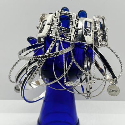 LOT 186J: Large Collection of Costume Bracelets: Chaps and More