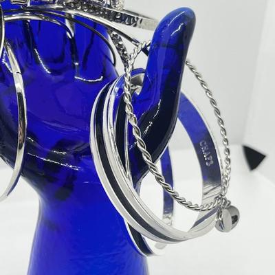 LOT 186J: Large Collection of Costume Bracelets: Chaps and More