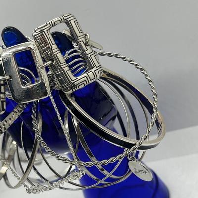 LOT 186J: Large Collection of Costume Bracelets: Chaps and More