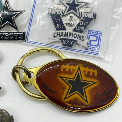 LOT 188J: Assorted Sports Memorabilia and Other Unique Collectibles: Dallas Cowboys, Rolling Stones and More