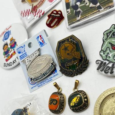 LOT 188J: Assorted Sports Memorabilia and Other Unique Collectibles: Dallas Cowboys, Rolling Stones and More