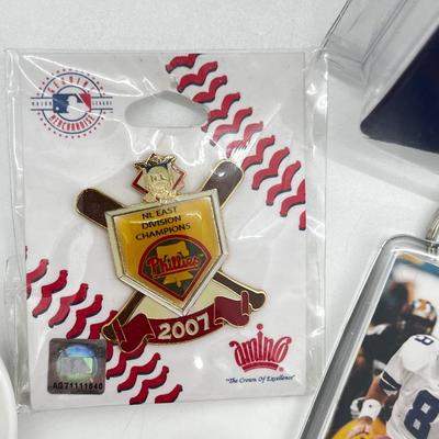 LOT 188J: Assorted Sports Memorabilia and Other Unique Collectibles: Dallas Cowboys, Rolling Stones and More
