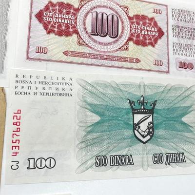 LOT 191J: International Currency Collection: WWII Japanese Occupation of Philippines 5 Pesos, 1910 One Hundred Rubles and More