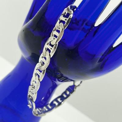 LOT 197J: Sterling 9" Bracelet -34.73 Grams