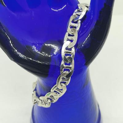 LOT 197J: Sterling 9" Bracelet -34.73 Grams