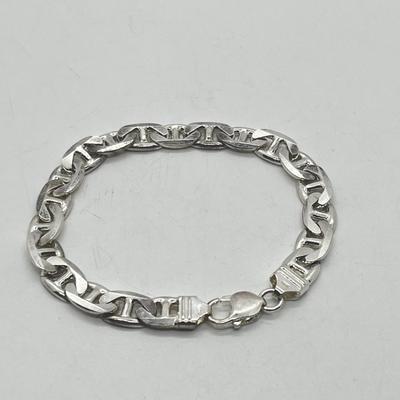 LOT 197J: Sterling 9" Bracelet -34.73 Grams