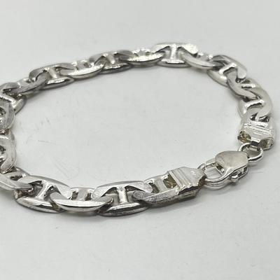 LOT 197J: Sterling 9" Bracelet -34.73 Grams
