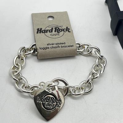 LOT 204: Hard Rock Cafe Collection Including 2 Sterling Rings