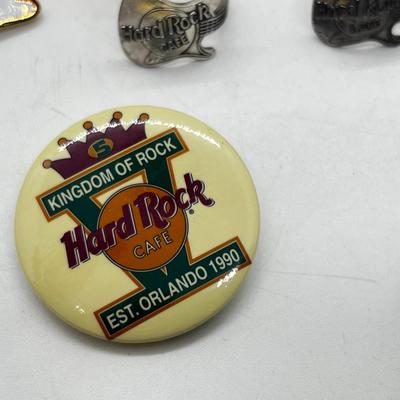 LOT 204: Hard Rock Cafe Collection Including 2 Sterling Rings