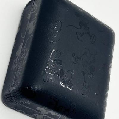 LOT 209J: Sterling Mickey Mouse Size 8.5 Ring and Sterling 18" Chain with Mickey Mouse Charm-7.93 Grams