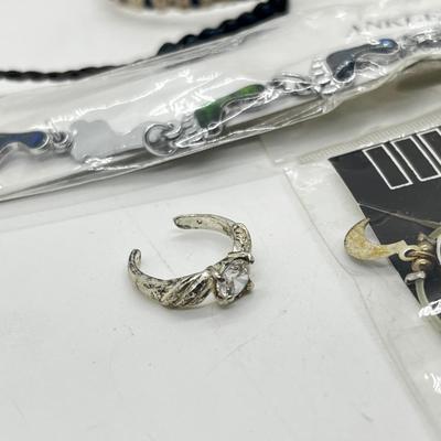 LOT 210J: Body Jewelry Collection: Ankle Bracelets, Toe Ring and Belly Button Jewelry