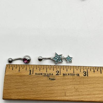 LOT 210J: Body Jewelry Collection: Ankle Bracelets, Toe Ring and Belly Button Jewelry