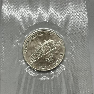 LOT 214J: George Washington Birthday .90 Silver Half Dollar