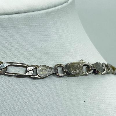 LOT 217J: 18" Sterling Necklace-13.45 Grams