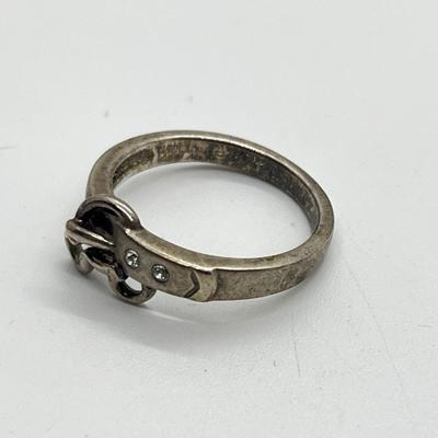 LOT 235J: Disney Jewelry Collection Including Sterling Rings Sizes 5-6-8