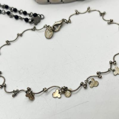 LOT 235J: Disney Jewelry Collection Including Sterling Rings Sizes 5-6-8