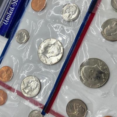 LOT 238J: Large Collection of Uncirculated and Proof US Coin Sets